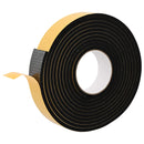 vidaXL Öntapadó habszalag 20 pcs Fekete 40mm x 5m CR Hab