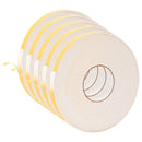 vidaXL Öntapadó habszalag 5 pcs Fehér 15mm x 10m CR Hab