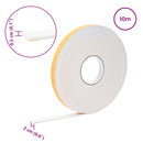 vidaXL Öntapadó habszalag 10 pcs Fehér 20mm x 10m CR Hab