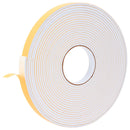 vidaXL Öntapadó habszalag 2 pcs Fehér 20mm x 10m CR Hab