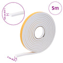 vidaXL Öntapadó habszalag 10 pcs Fehér 20mm x 5m CR Hab