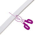 vidaXL Öntapadó habszalag 20 pcs Fehér 20mm x 5m CR Hab