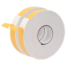 vidaXL Öntapadó habszalag 2 pcs Fehér 30mm x 5m CR Hab