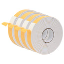 vidaXL Öntapadó habszalag 4 pcs Fehér 30mm x 5m CR Hab