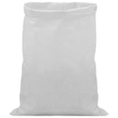 vidaXL Fonott zsákok 10 db Fehér 50 x 80 cm PP