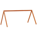 vidaXL Tetőtéri ágykeret Viaszbarna 90 x 190 cm Tömör fenyő