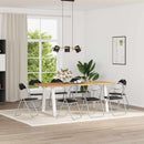 vidaXL Összecsukható szék 8 pcs Fekete és Szürke 48 x 43,5 x 81 cm