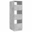 vidaXL Mosókonyha Szekrény tárolóval Beton 50 x 68 x 162 cm Faanyag