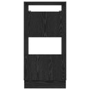 vidaXL Mosókonyha Szekrény Fekete tölgy 50 x 68 x 102 cm Faanyag