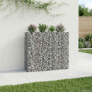 vidaXL Gabion emelt ágy 2 pcs Ezüst 170 x 50 x 150 cm Horganyzott acél