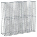 vidaXL Gabion emelt ágy 2 pcs Ezüst 170 x 50 x 150 cm Horganyzott acél