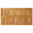 vidaXL Bárasztal Természetes 110 x 60 x 105 cm Szilárd Teak