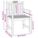 vidaXL Kézzel faragott rózsaszék 2 pcs Természetes 58 x 60 x 90 cm