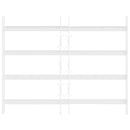 vidaXL Ablakok biztonsági rács 4 keresztlécsel 3 pcs 43-74 cm