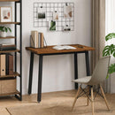vidaXL 110 x 55 x 75 cm Tömör Akácfa Természetes és Fekete