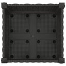 vidaXL Kerekes Kerti Ültető Fekete 40 x 40 x 29 cm PP