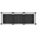 vidaXL Kerekes Kerti Ültető Fehér 120 x 40 x 33 cm PP