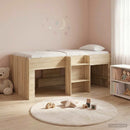 vidaXL Gyerekek Magas Ágykeret 2 pcs Sonoma 203 x 101,1 x 68,5 cm
