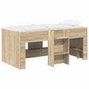 vidaXL Gyerekek Magas Ágykeret 2 pcs Sonoma 163 x 101,1 x 68,5 cm