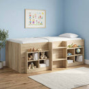 vidaXL Gyerekek Magas Ágykeret 2 pcs Sonoma 193 x 96,1 x 68,5 cm