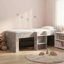 vidaXL Gyerekek Magas Ágykeret 2 pcs Beton 193 x 96,1 x 68,5 cm