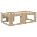 vidaXL Gyerekágy keret tárolóval Sonoma Tölgy 80 x 200 cm Szerelt Fa