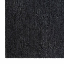 vidaXL Szőnyegcsempe Sötétszürke 50 x 50 cm 4 pcs PP és Bitumen