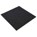 vidaXL Szőnyegcsempe Sötétszürke 50 x 50 cm 4 pcs PP és Bitumen