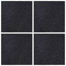 vidaXL Szőnyegcsempe Sötétszürke 50 x 50 cm 4 pcs PP és Bitumen