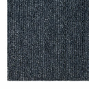 vidaXL Szőnyegcsempe Kék Szürke 50 x 50 cm 4 pcs PP és Bitumen
