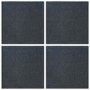 vidaXL Szőnyegcsempe Kék Szürke 50 x 50 cm 4 pcs PP és Bitumen