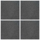 vidaXL Szőnyegcsempe Közép Szürke 50 x 50 cm 4 pcs PP és Bitumen