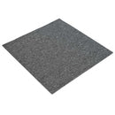 vidaXL Szőnyegcsempe Közép Szürke 50 x 50 cm 36 pcs PP és Bitumen