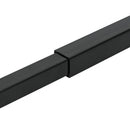 vidaXL Állítható ablakbiztonsági rúd Fekete 710 -1200 mm Acél
