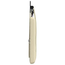 vidaXL Függesztett ágyfej LED fényekkel Krémszínű Műbőr