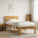 vidaXL Egyszemélyes Ágykeret Fejtámlával ROSTOCK Fehér 75 x 190 cm