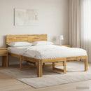 vidaXL Dupla ágykeret fejtámlával ROSTOCK Fehér 120 x 190 cm