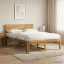 vidaXL Dupla ágykeret fejtámlával ROSTOCK Fehér 140 x 190 cm