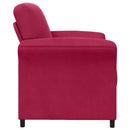 vidaXL 1 személyes kanapé Bordó 88 x 83 x 95 cm Bársony