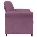 vidaXL 1 személyes kanapé Lila 88 x 83 x 95 cm Bársony