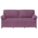 vidaXL 3-Fős kanapé Lila 198 x 83 x 95 cm Bársony