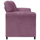 vidaXL 3-Fős kanapé Lila 198 x 83 x 95 cm Bársony