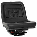 vidaXL Traktor ülés felfüggesztéssel Fekete 39,5 x 52 x 43 cm