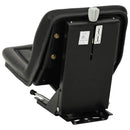 vidaXL Traktor ülés felfüggesztéssel Fekete 39,5 x 52 x 43 cm