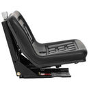 vidaXL Traktor ülés felfüggesztéssel Fekete 39,5 x 52 x 43 cm