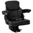 vidaXL Traktor ülés felfüggesztéssel Fekete 60 x 58 x 72 cm