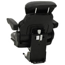 vidaXL Traktor ülés felfüggesztéssel Fekete 60 x 58 x 72 cm