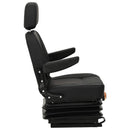 vidaXL Traktor ülés felfüggesztéssel Fekete 56 x 57 x 87 cm