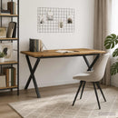 vidaXL Élő élű étkezőasztal 160 x 80 x 75 cm Tömör Akácfa Fehér