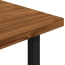 vidaXL Négyzet Alakú Étkezőasztal 160 x 70 x 75 cm Tömör Akácfa